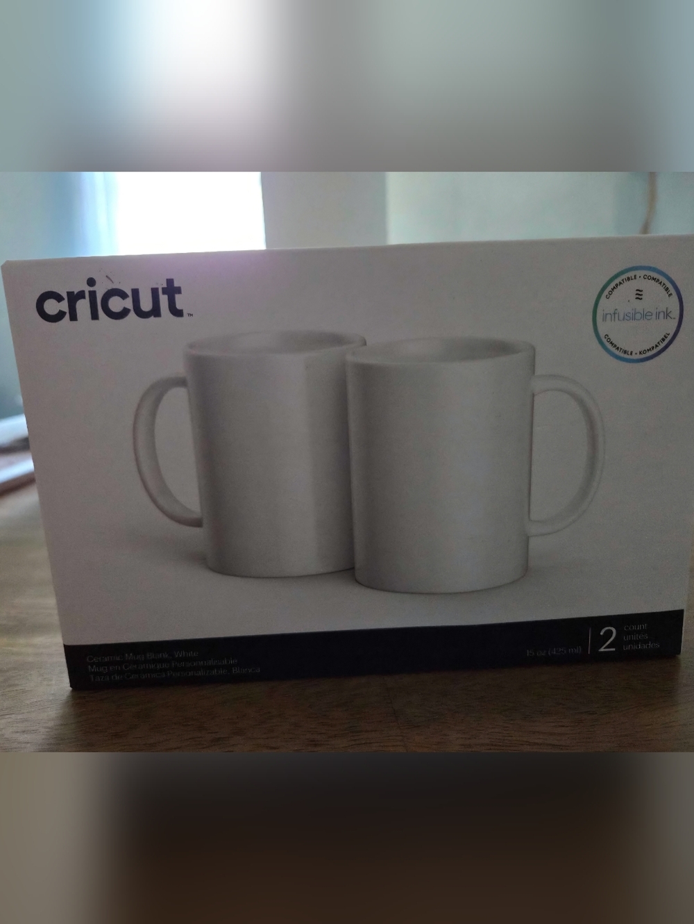Blank mugs and sublimation paper